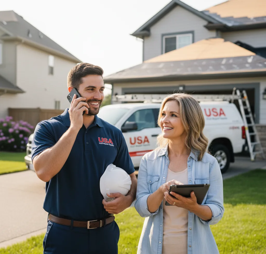 USA Roof Repair Experts customer support in Atlantic